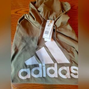 Adidas light green lightweight hood XL tall